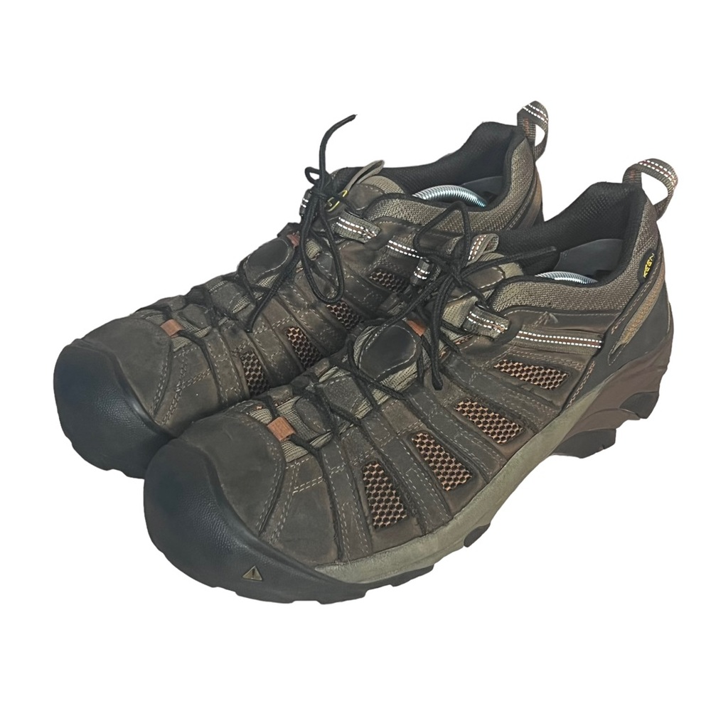 KEEN Men’s ATLANTA COOL ESD Steel Toe Size 13 Brown